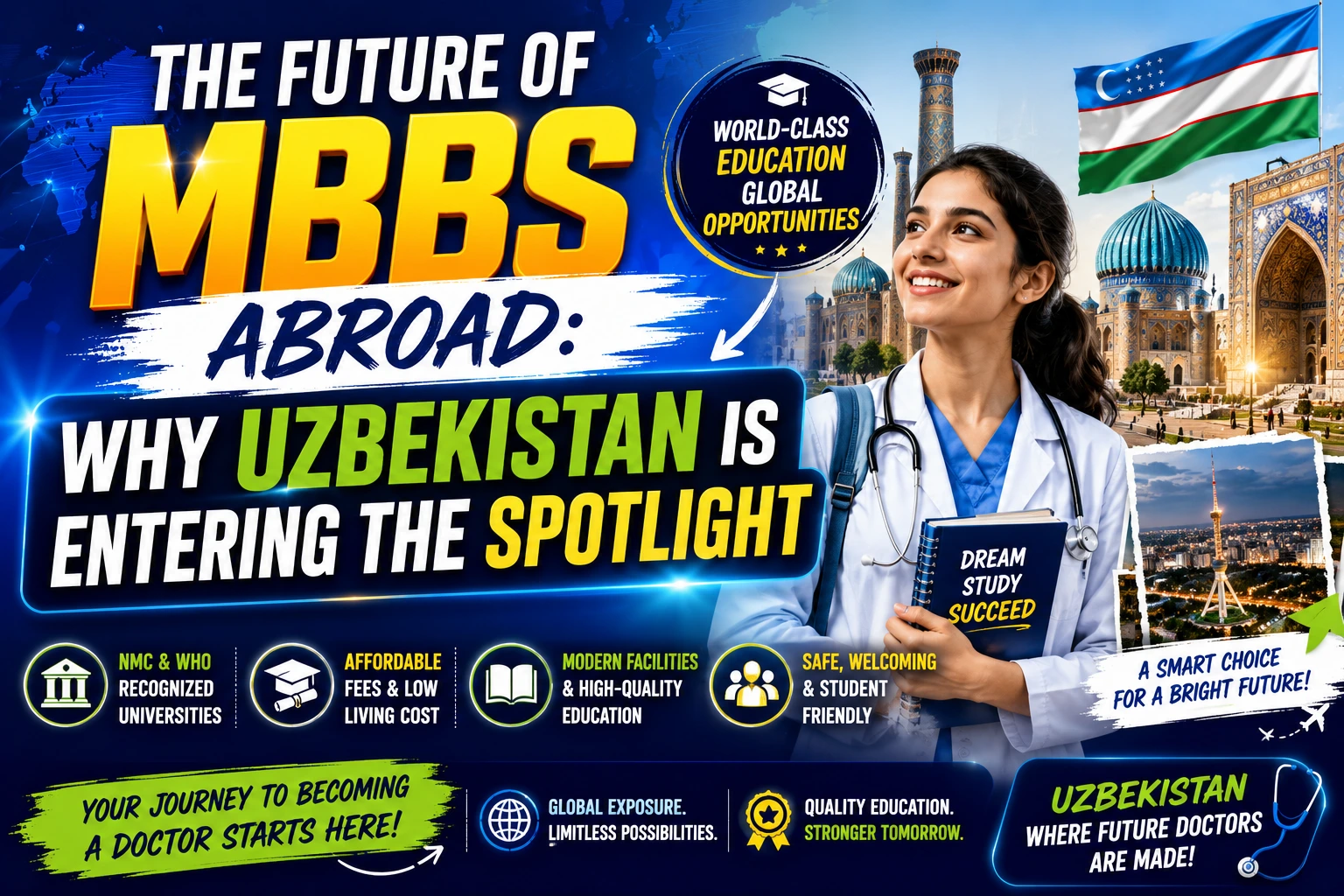 The Future of MBBS Abroad: Why Uzbekistan Is Entering the Spotlight